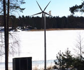 3KW Turbina wiatrowa na siatce zasilania System Low Wind Start Zredukuj rachunek za energię elektryczną