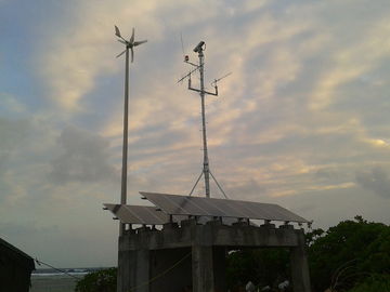 Wiatrowy i słoneczny system hybrydowy, Telecom Base 1500W Turbina wiatrowa Generator
